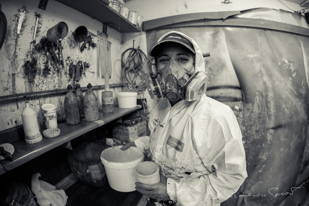 Gelcoateuse Projeteuse